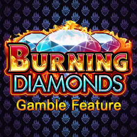 Burning Diamonds Gamble Feature สล็อต